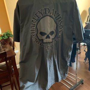 Men's Harley Davidson dress shirt